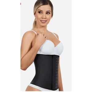 New Lady Slim NuvoFit Fajas Colombiana Latex Waist Cincher Corset Body Shaper XL